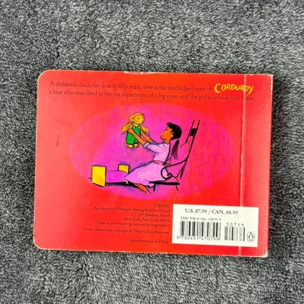 Corduroy Board Book by‎ Don Freeman Childrens Classic Unabridged Viking